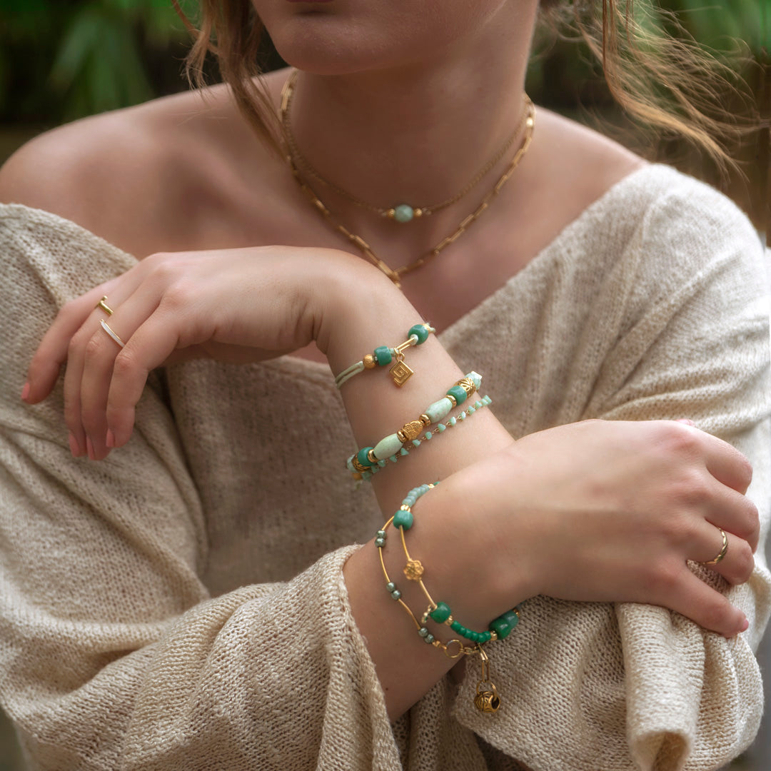 Energy Flows Where Intention Goes - Bracelet